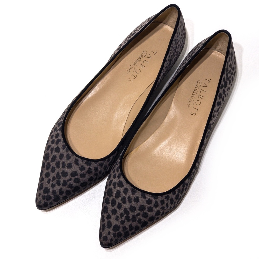 Talbots Animal Print Heels